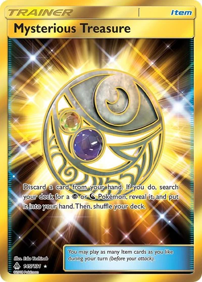 SM06: Mysterious Treasure (Secret) (Holofoil)