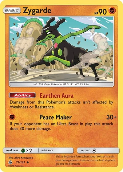 SM06: Zygarde (71) (Reverse Holofoil)
