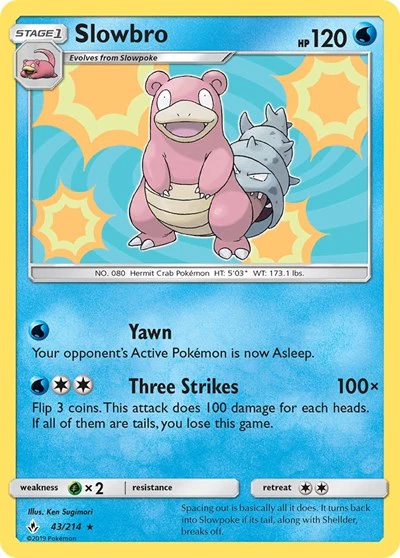 SM10: Slowbro (Holofoil)