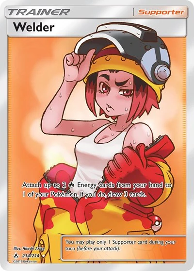 SM10: Welder (Full Art) (Holofoil)