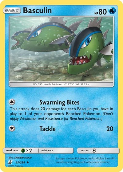 SM11: Basculin (Reverse Holofoil)