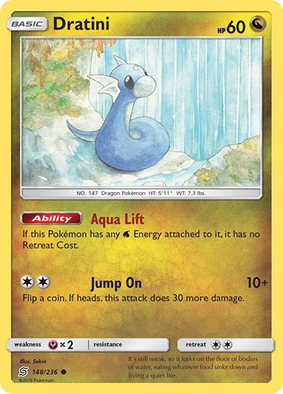 SM11: Dratini (148) (Reverse Holofoil)