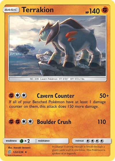 SM11: Terrakion (Holofoil)