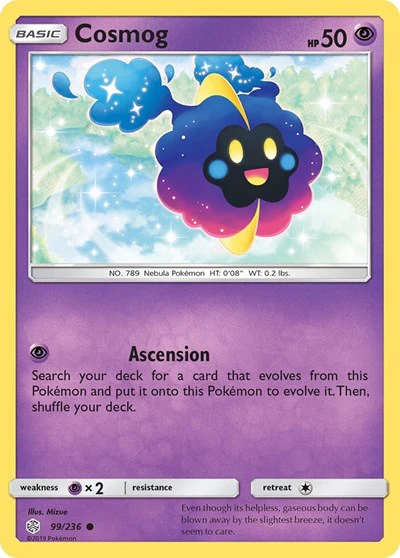 SM12: Cosmog - 99/236 (Reverse Holofoil)