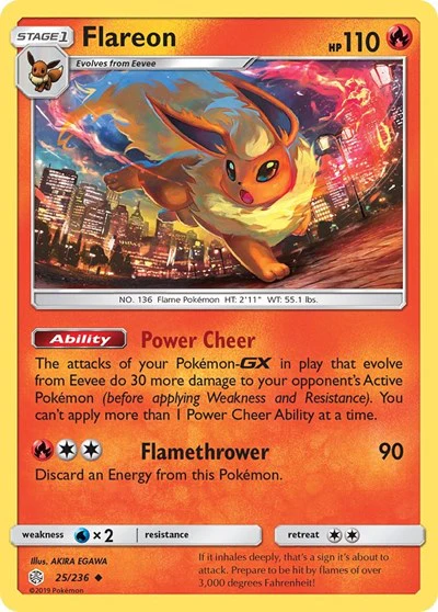 SM12: Flareon (Reverse Holofoil)
