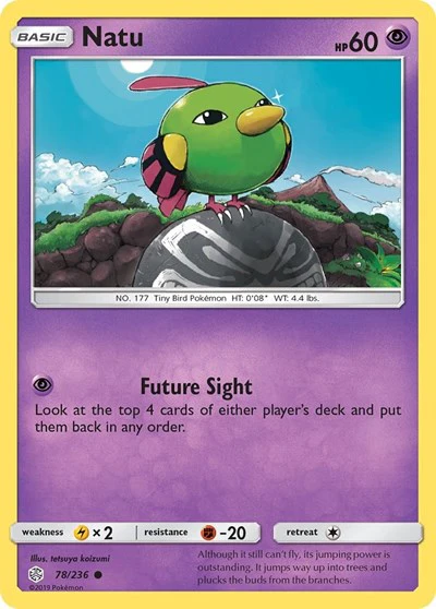 SM12: Natu (Reverse Holofoil)