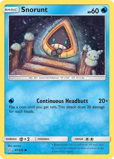SM12: Snorunt (Reverse Holofoil)