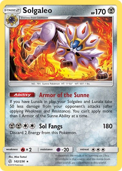SM12: Solgaleo (Reverse Holofoil)