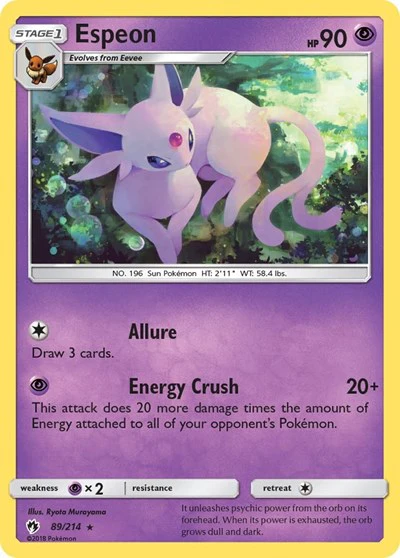 SM8: Espeon (Reverse Holofoil)