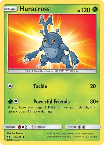 SM8: Heracross (Reverse Holofoil)