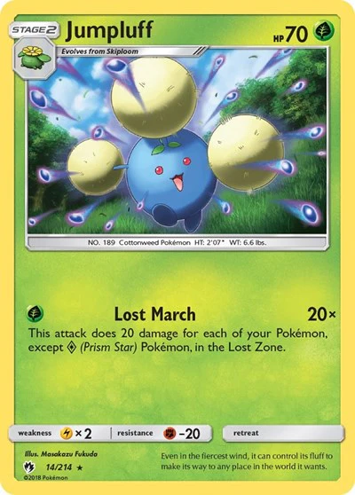 SM8: Jumpluff (Reverse Holofoil)