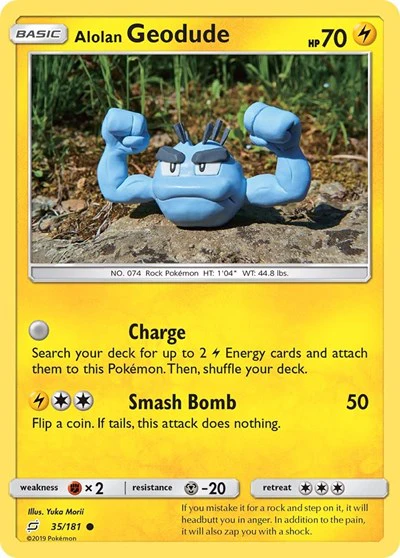 SM9: Alolan Geodude (35) (Reverse Holofoil)