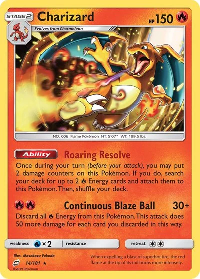 SM9: Charizard (Reverse Holofoil)