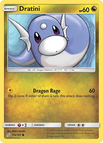 SM9: Dratini (116) (Reverse Holofoil)