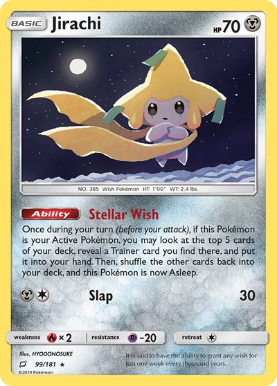 SM9: Jirachi (Reverse Holofoil)