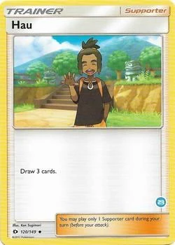 SMK2: Hau (23) (Alolan Ninetales Half-Deck)