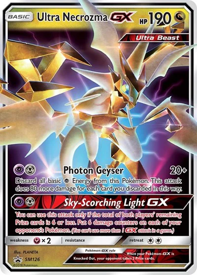 SMP: Ultra Necrozma GX - SM126 (Holofoil)