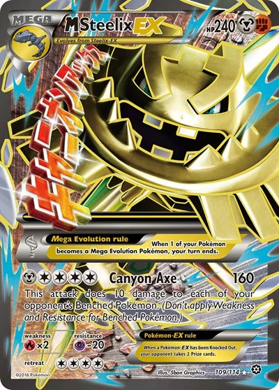 STS: M Steelix EX (Full Art) (Holofoil)