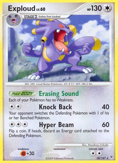 SV: Exploud (Reverse Holofoil)