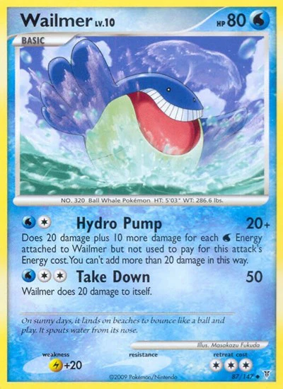 SV: Wailmer (Reverse Holofoil)