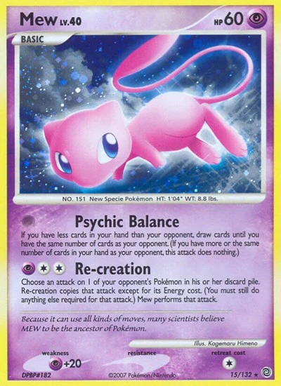 SW: Mew (Reverse Holofoil)