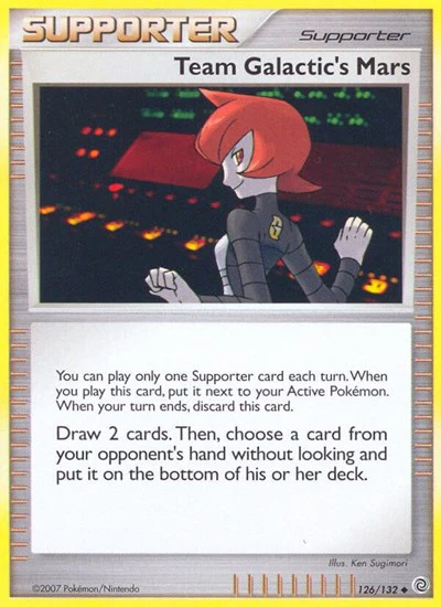 SW: Team Galactic's Mars (Reverse Holofoil)