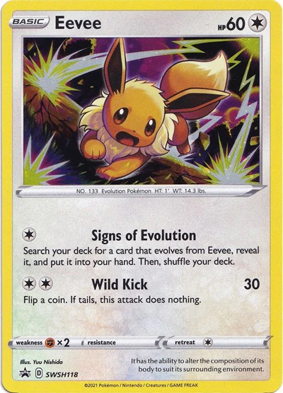 SWSD: Eevee - SWSH118 (Holofoil)