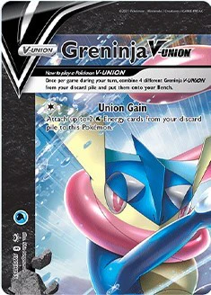 SWSD: Greninja V-UNION - SWSH155 (Holofoil)