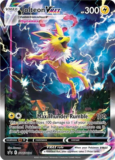 SWSD: Jolteon VMAX - SWSH184 (Holofoil)