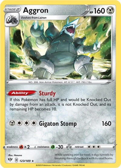 SWSH03: Aggron (Holofoil)