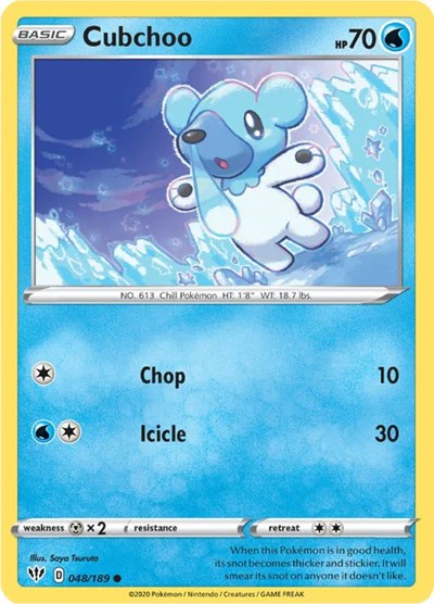 SWSH03: Cubchoo