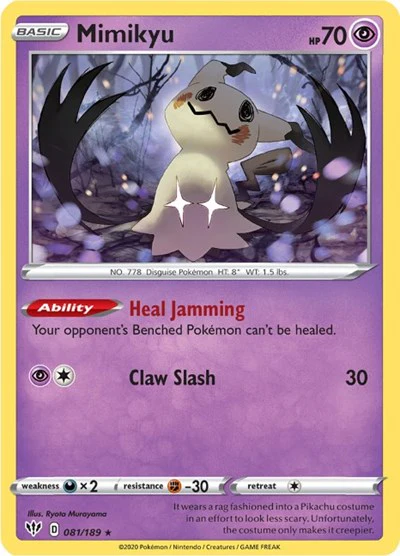 SWSH03: Mimikyu (Reverse Holofoil)