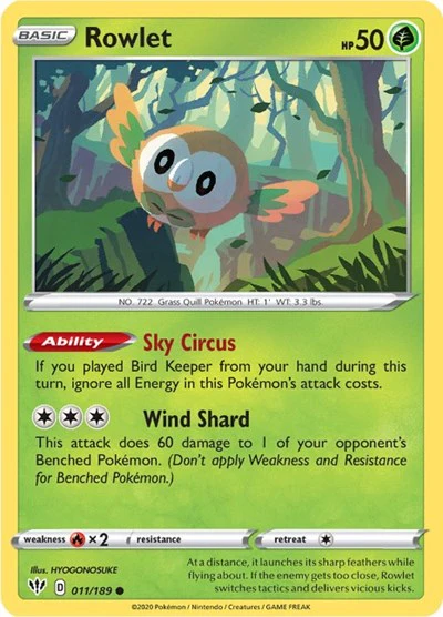 SWSH03: Rowlet
