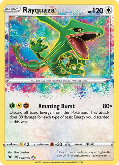 SWSH04: Rayquaza (Holofoil)