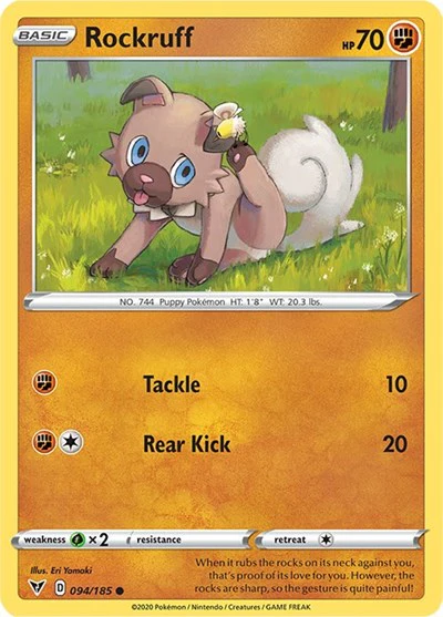 SWSH04: Rockruff