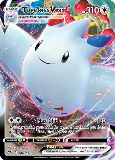 SWSH04: Togekiss VMAX (Holofoil)