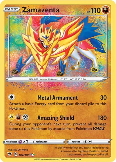 SWSH04: Zamazenta (Holofoil)