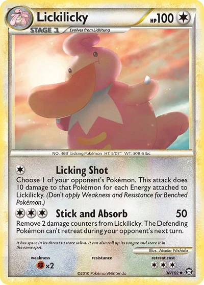 TM: Lickilicky (Reverse Holofoil)
