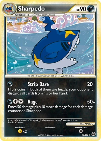 TM: Sharpedo (Reverse Holofoil)