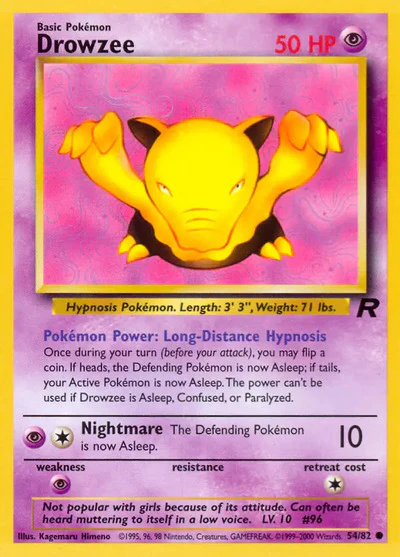 TR: Drowzee (Unlimited)