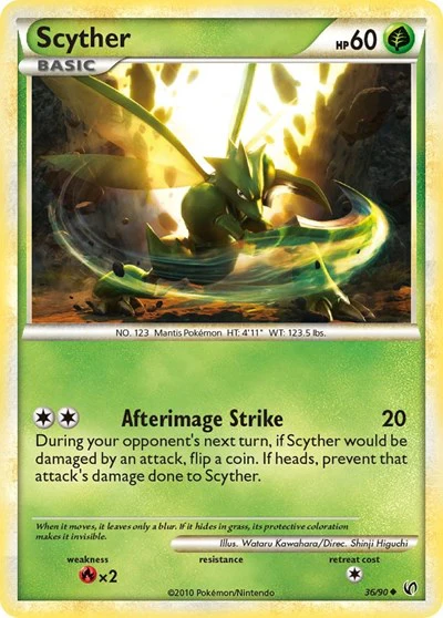 UD: Scyther (36) (Reverse Holofoil)