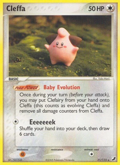 UF: Cleffa (Reverse Holofoil)