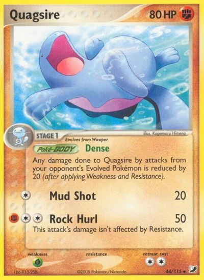 UF: Quagsire (Reverse Holofoil)