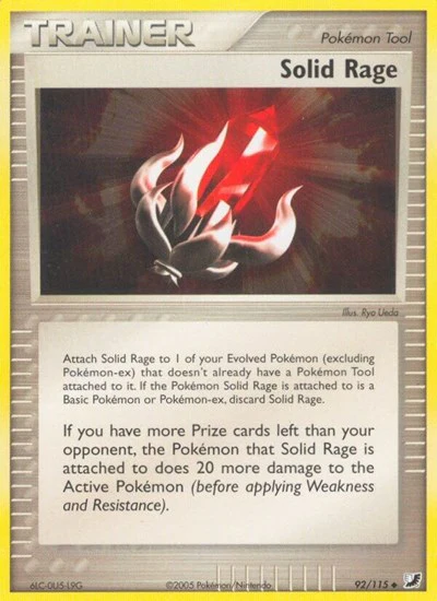UF: Solid Rage (Reverse Holofoil)