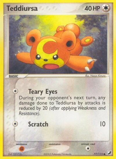 UF: Teddiursa (Reverse Holofoil)