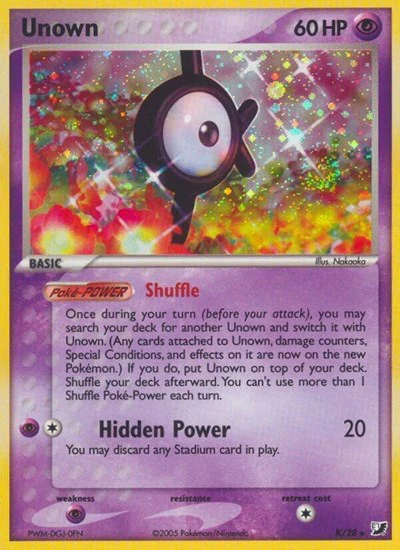 UF: Unown (K) (Holofoil)