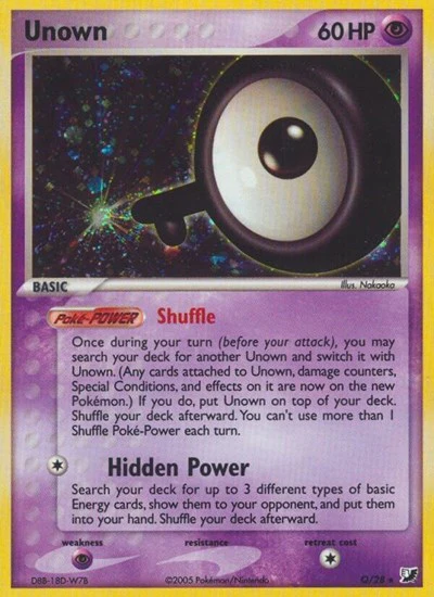 UF: Unown (Q) (Holofoil)