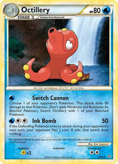 UL: Octillery (Reverse Holofoil)