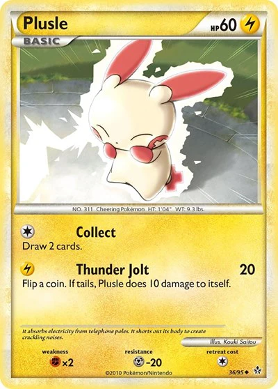 UL: Plusle (Reverse Holofoil)