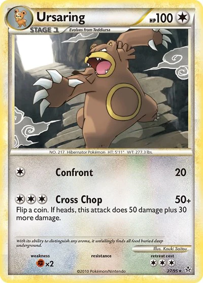 UL: Ursaring (Reverse Holofoil)